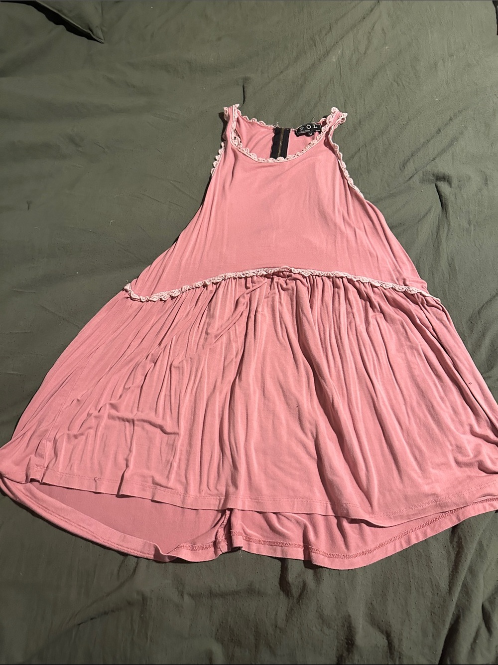 POL women’s dusty pink tunic tank super cute and comfy for summer